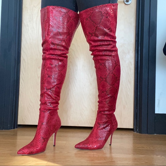 thigh high boots poshmark
